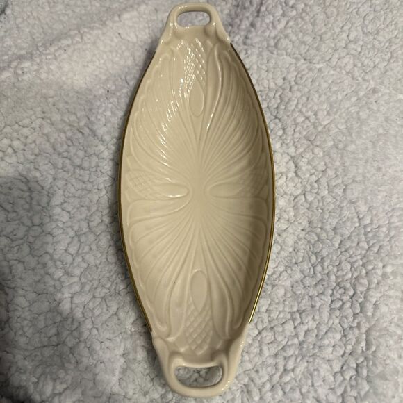 Lenox China Oval Shaped Decorative Bowl, Made In USA - Picture 1 of 4